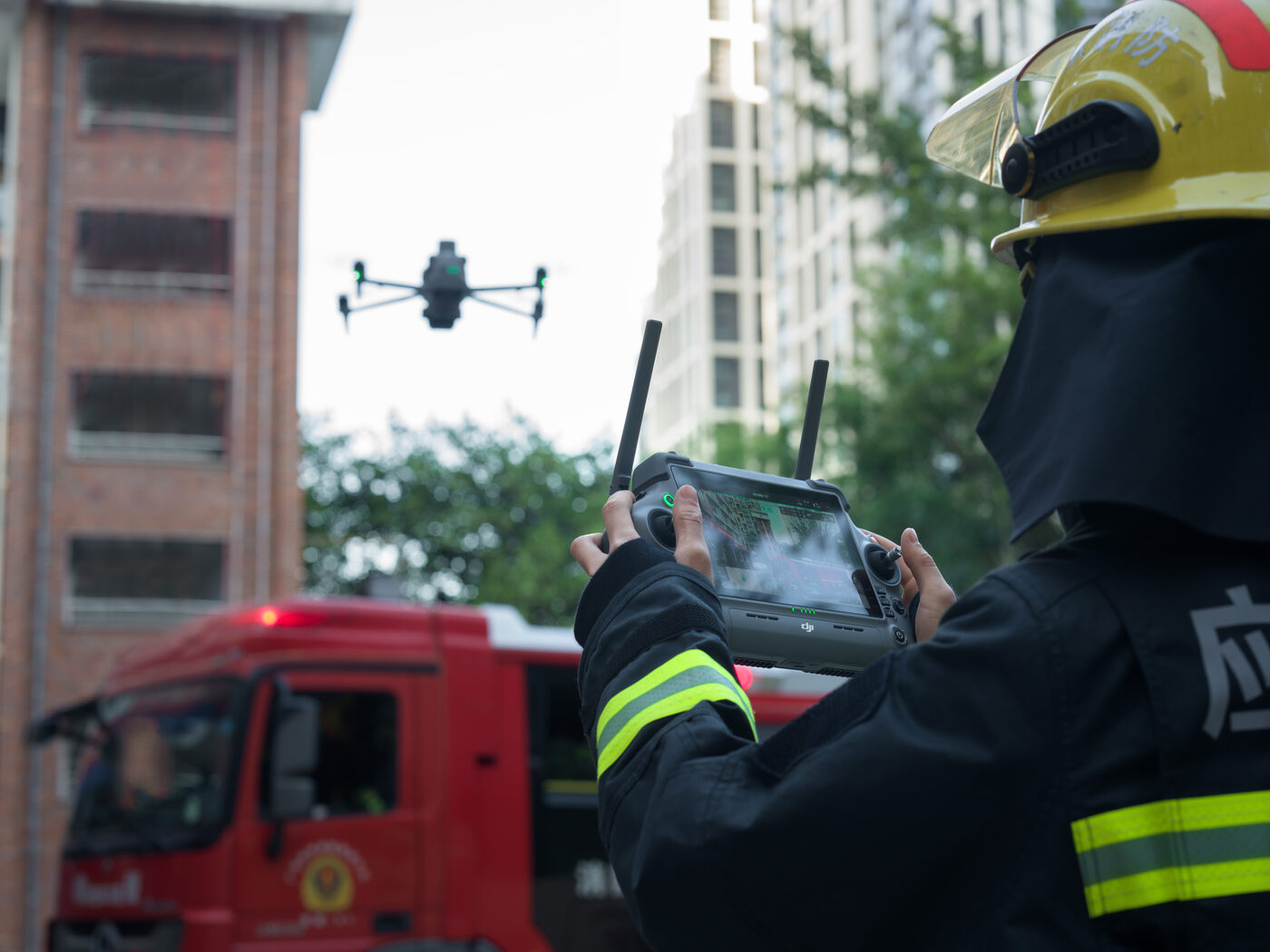 DJI Matrice 4 en respuesta a emergencias