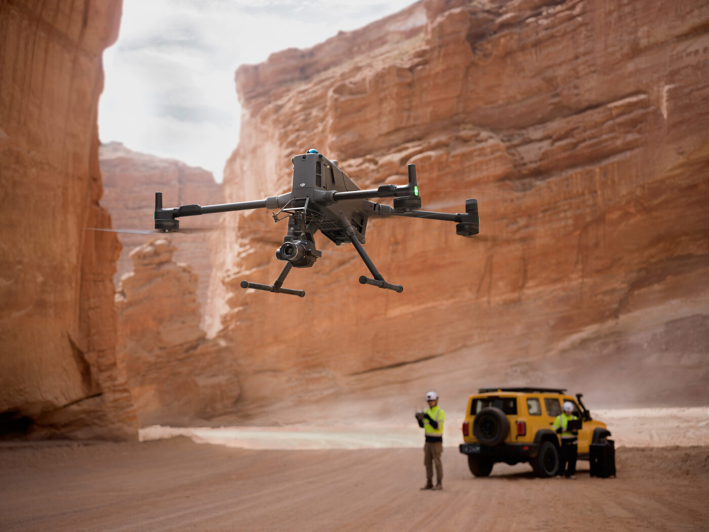 Operación con DJI Matrice 400